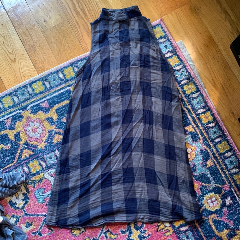 anthropology plaid dress